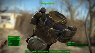 Fallout 4 Mod  Military Gorka Suit [upl. by Vandyke]