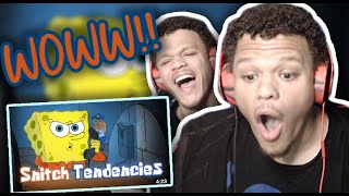 THIS IS ACTUALLY HEAT YourBoySponge SNITCH TENDENCIES SpongeBob Music Video REACTION [upl. by Atikan964]