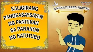 Kaligirang Pangkasaysayan ng Panitikan sa Panahon ng Katutubo  Karunungang Bayan Matatag Curriculum [upl. by Eilahtan]