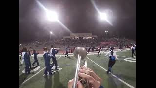 Yorba Linda High School Marching Band  Bach from the Grave  LEAD TRUMPET HEADCAM [upl. by Moia]