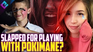 Pokimane Upsets Girlfriend Who Hits Boyfriend and Makes Him Leave Stream [upl. by Serene]