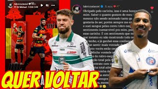 ðŸ‘€DAVÃ“ EXBAHIA SERIA BOM NO SPORT ðŸ’£FABRÃCIO DANIEL QUER VOLTAR  MAS O SPORT AINDA NÃƒO  JORDAN [upl. by Troy435]