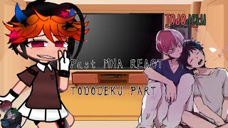 Past MHA react to future  TodoDeku  Pt 1  Read Description  💚🤍🏳️‍🌈 [upl. by Suoicerpal]