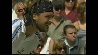 Sampras vs Ivanisevic  Wimbledon1998 highlights final [upl. by Oad]