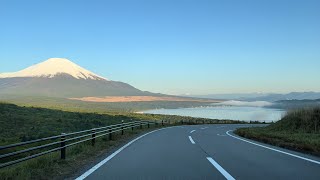 Driving Japan  Go to Mount Fuji and the lakes around it Enjoy the Mt Fuji every angle 富士山ドライブ [upl. by Naahsar]