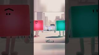 Its a world without color cubes shorts animation viralshorts [upl. by Noorah]