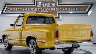 quotReviving a Classic The 2025 Chevrolet C10 Pickup Truck Unleashedquot [upl. by Airpac]