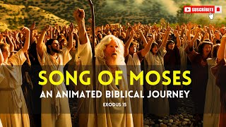 The Song of Moses  An Animated Biblical Journey Through Exodus 15 [upl. by Rodoeht]