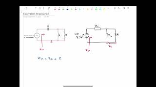 Finding the Equivalent Impedance of an RLC Circuit [upl. by Aniteb]