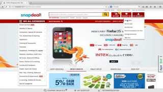 How to return orders on Snapdealcom English [upl. by Aihsilef]