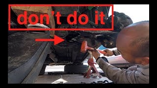 THUD NOISE when braking Lower Control Arm Replacement Toyota Corolla√ Fix it Angel [upl. by Lehsreh262]