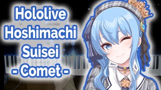 Hoshimachi Suisei 星街すいせい  Comet Hololive Piano DrewyJin [upl. by Brunell]