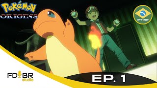 Pokemon Origins Dublado  Episódio 01  FandubbingBR [upl. by Odraner]