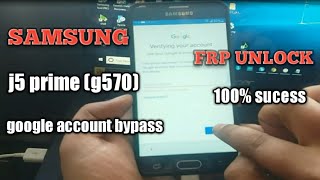 Samsung J5 Prime SMG570F FRP Unlock  Google Lock Remove  Latest security path 2018 100 sucess [upl. by Ahsiekrats683]