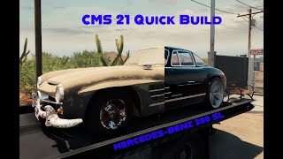 RESTORING THE CHEAPEST MERCEDES 300SL W198 ∥ CMS 21 QuickBuild [upl. by Acinorrev731]