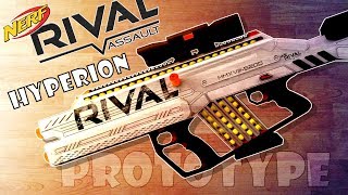 NERF RIVAL HYPERION  SNIPER  ASSAULT RIFLE PrototypeDesign rivalweeks [upl. by Gurolinick]