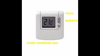 Como instalar termostato digital y como ahorrar gas [upl. by Gwenora297]