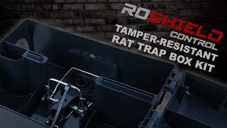 Roshield External Rat Trap amp Box Kit with Baiter Box MK1 [upl. by Laurance]