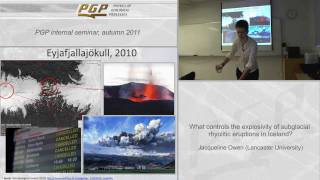 Lecture  What controls the explosivity of subglacial rhyolitic eruptions in Iceland [upl. by Lorsung]