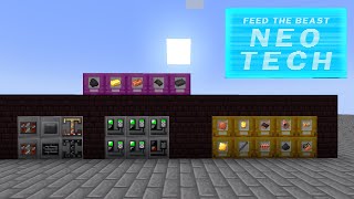 FTB NeoTech Modern Industrialization Automation Tips and Tricks [upl. by Eihcir]