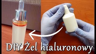 DIY Jak zrobić żel hialuronowy 1  Hyaluronic Gel Homemade [upl. by Rellek568]