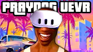 GTA San Andreas in VR Praydog UEVR Mod [upl. by Nonnad647]