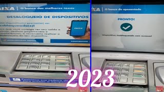 como cadastrar assinatura eletrônica aplicativo CAIXA 2023 desbloquear dispositivo e fazer pagamento [upl. by Gnihc]