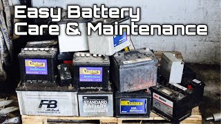 Car Battery Care and Maintenance  Tips and Tricks  Bundys Garage [upl. by Mit]