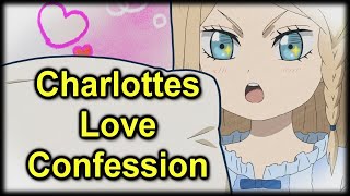 Charlottes love confession  Black Clover  DUB  Funny Moment [upl. by Gora727]