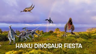 Fiesta at the Haiku Dinosaur Sanctuary  Maui Drone Videos Tour [upl. by Donahue]