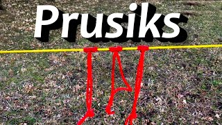 How To Make Prusik Loops amp Attach To Ridgeline [upl. by Oniskey]