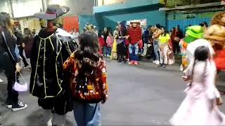 Comparsa cerrada de la cruz  las máscaras  carnaval de Iztapalapa 2023 [upl. by Athene97]