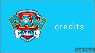 paw patrol credits 2013 2 [upl. by Sidonia]