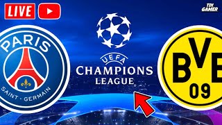 🔴PSG vs DORTMUND Live Champions League [upl. by Aymer]