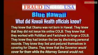 Blue Hawaii the video that Hawaii and Obama dont want you to see [upl. by Aromat]