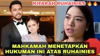 KIFARAH RUHAINIES MAHKAMAH MENETAPKAN HUKUMAN INI ATAS RUHAINIES 🔥 [upl. by Ailis]