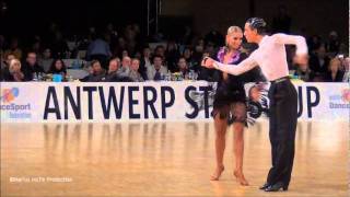 12th Antwerp Stars Cup  GrandSlam Latin  solo Rumba  Gabriele Goffredo amp Anna Matus [upl. by Sibilla]