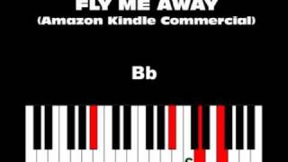 Amazon Kindle commercial quotFly Me Awayquot on Piano [upl. by Adnilre638]