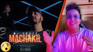 MR CRAZY  MACHAKIL Official Music Video Reaction [upl. by Anahsit]