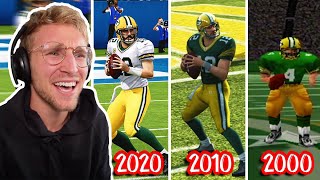 Playing Every Madden Ever 19982022 [upl. by Tiedeman212]