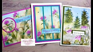 3 Fabulous Cards with Thoughtful Journey DSP [upl. by Kcirddet]