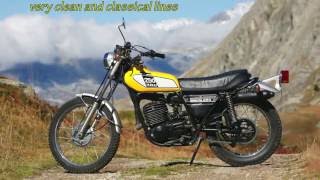 1975 Yamaha 250 DT in the Alps mountains [upl. by Kraul]