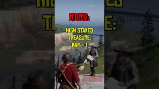 High Stakes Treasure Map 1 rdr2 shorts [upl. by Johnnie]