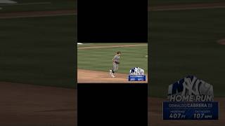 OSWALDO CABRERA HOME RUN  MLB THE SHOW 24  BASEBALL homerun yt fyp foryou baseball capcut [upl. by Anoo461]