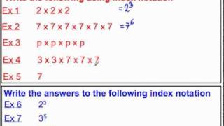 Index notation1mp4 [upl. by Noryb]