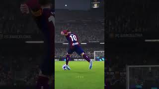 messi sudden long rang shooting efootball [upl. by Leumas]