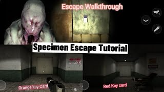 Specimen Zero Tutorial Walkthrough  How to escape in Specimen Lab 82 [upl. by Branca436]