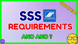 SSS Requirements for the First Time  How to Apply SSS  SSS E1 Form [upl. by Iveel]