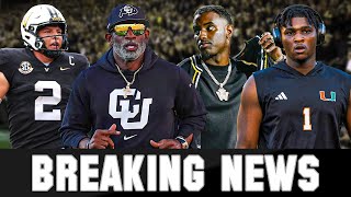 Deion Sanders Diego PaviaCameron Ward and Deion Sanders jr BREAKING NEWS [upl. by Koby]