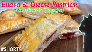 Pastelitos de Guayaba  Guava amp Cheese Pastries From Cuba  Shorts [upl. by Lletnahs]